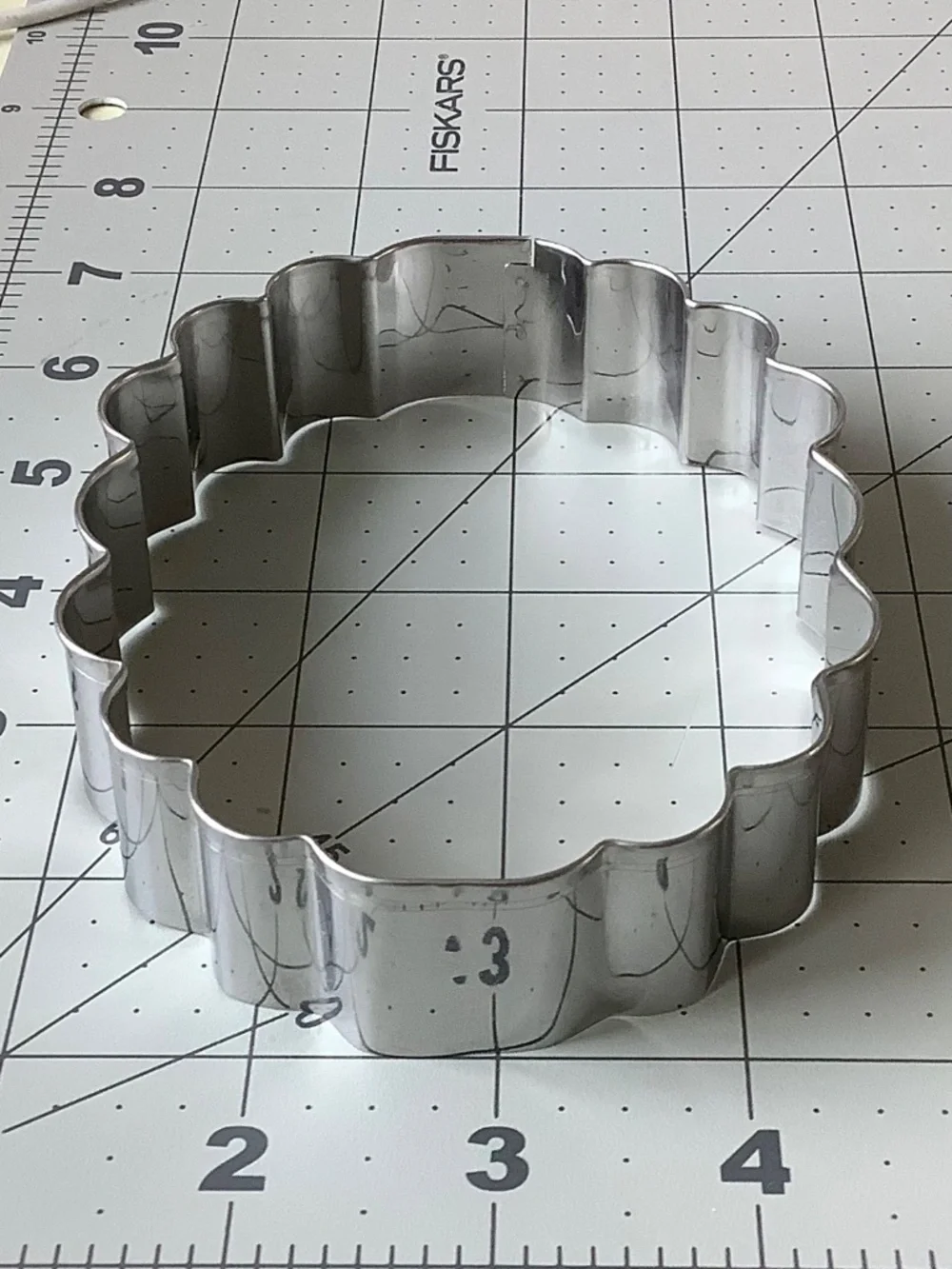 Set of 6 Metal Ornate Frame Cookie Cutters Fondant Sugar Cookies Baking